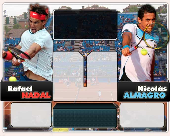 Nadal vs Almagro en Barcelona 2013