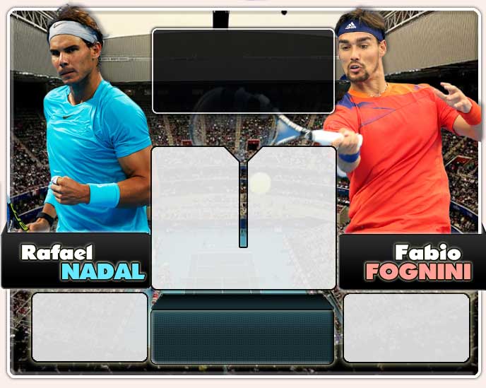 Nadal vs Fognini en Beijing 2013