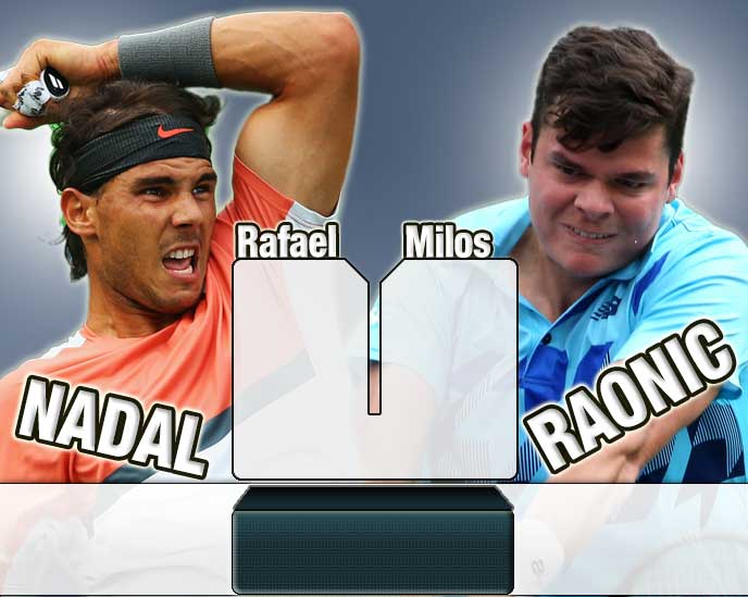 Nadal vs Raonic en Miami 2014