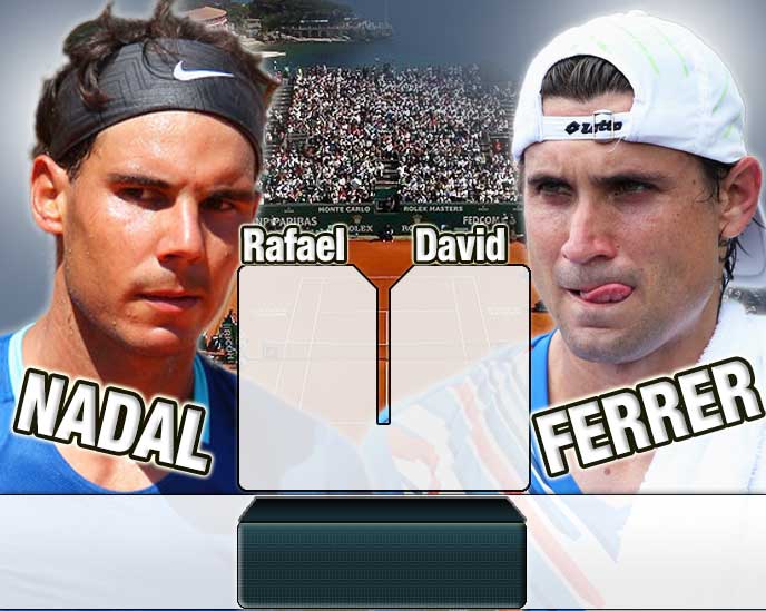 Nadal vs Ferrer en Montecarlo 2014