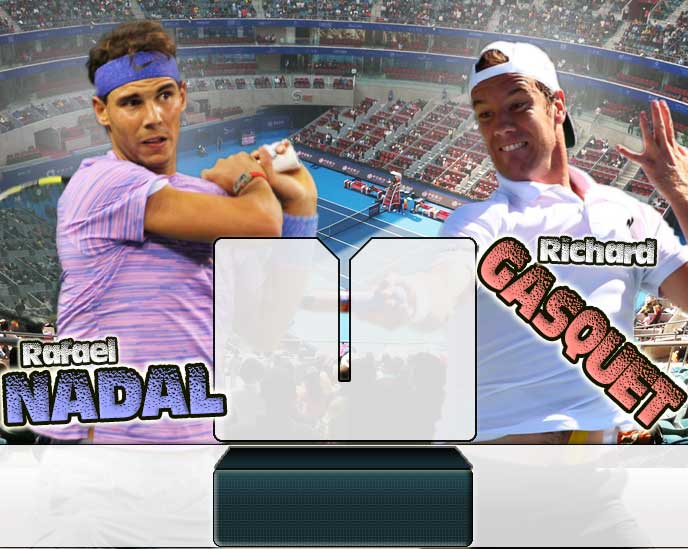 Nadal vs Gasquet en Beijing 2014