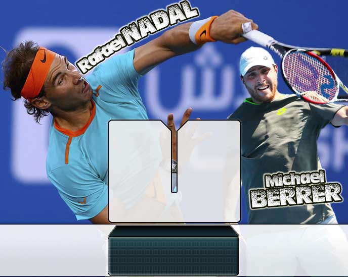 Nadal vs Berrer en Doha 2015