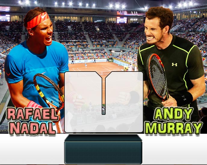 Nadal vs Murray en Madrid 2015